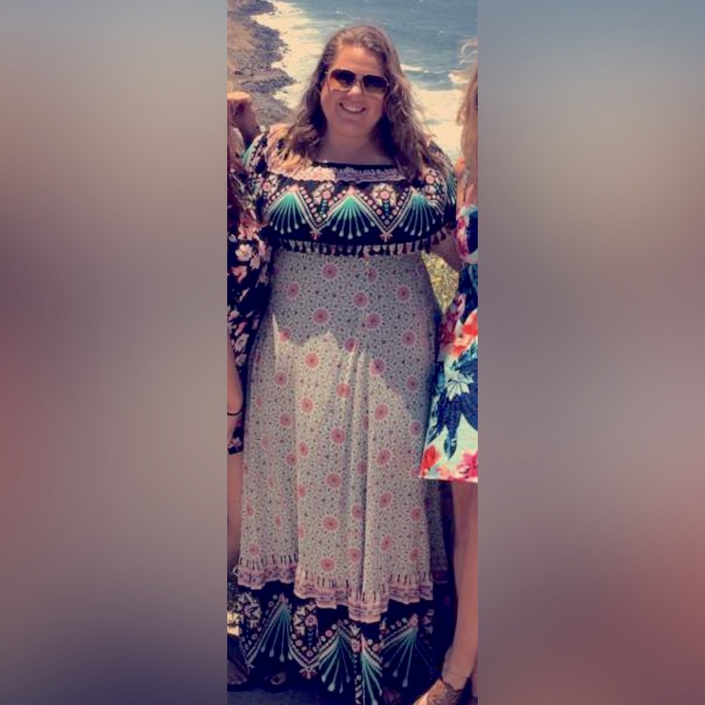 Lane Bryant floral sundress